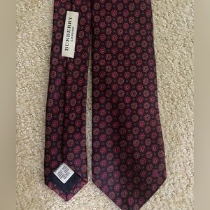 Burberry vintage silk tie